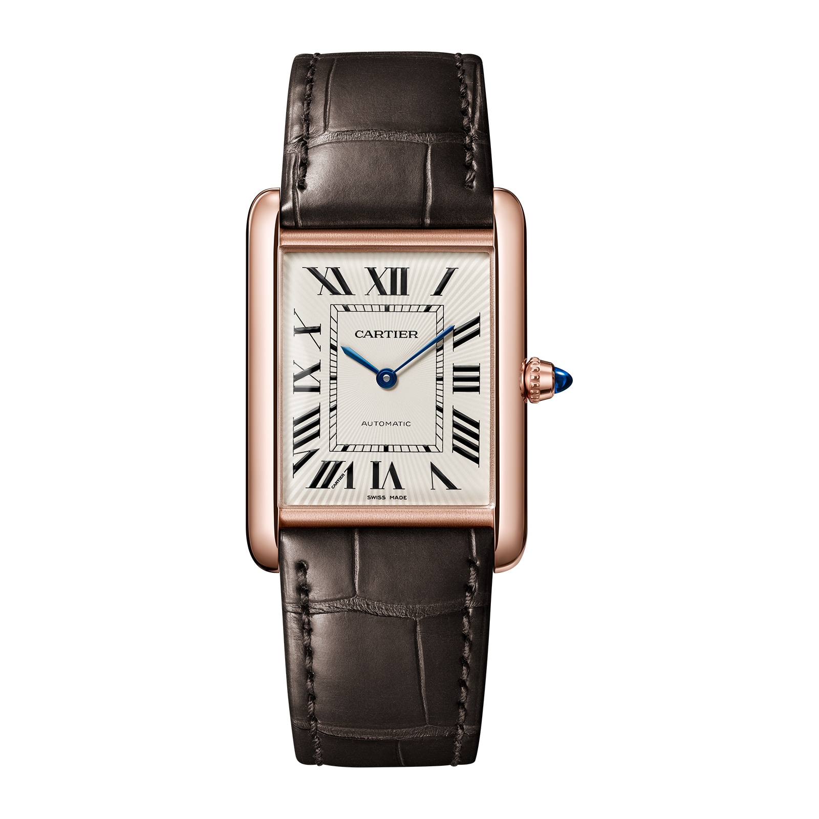 Tank Louis Cartier watch, large model, mechanical movement with automatic winding Tank Louis Cartier watch, large model, mechanical movement with automatic winding image