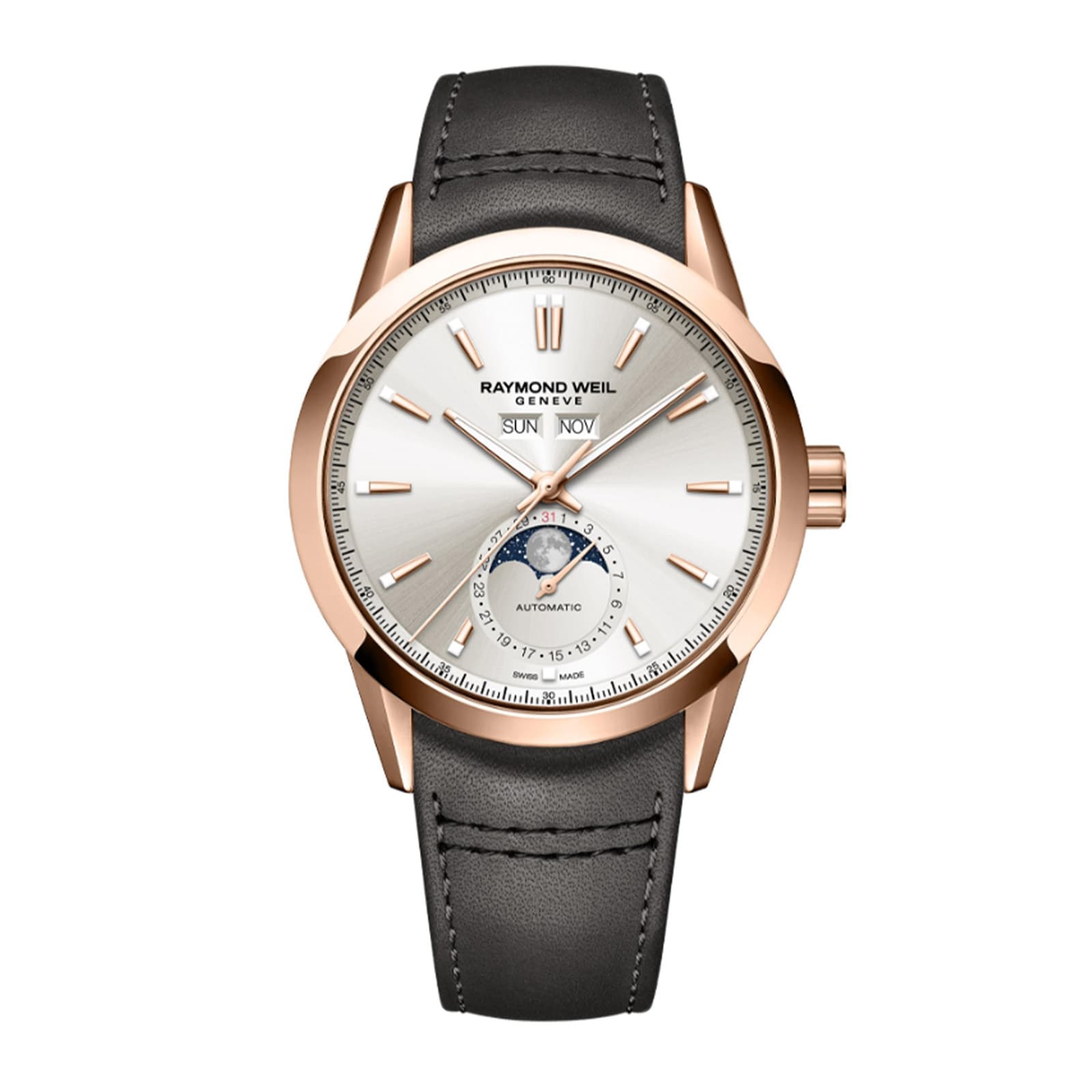 Freelancer Automatic 40mm Mens Watch Silver image