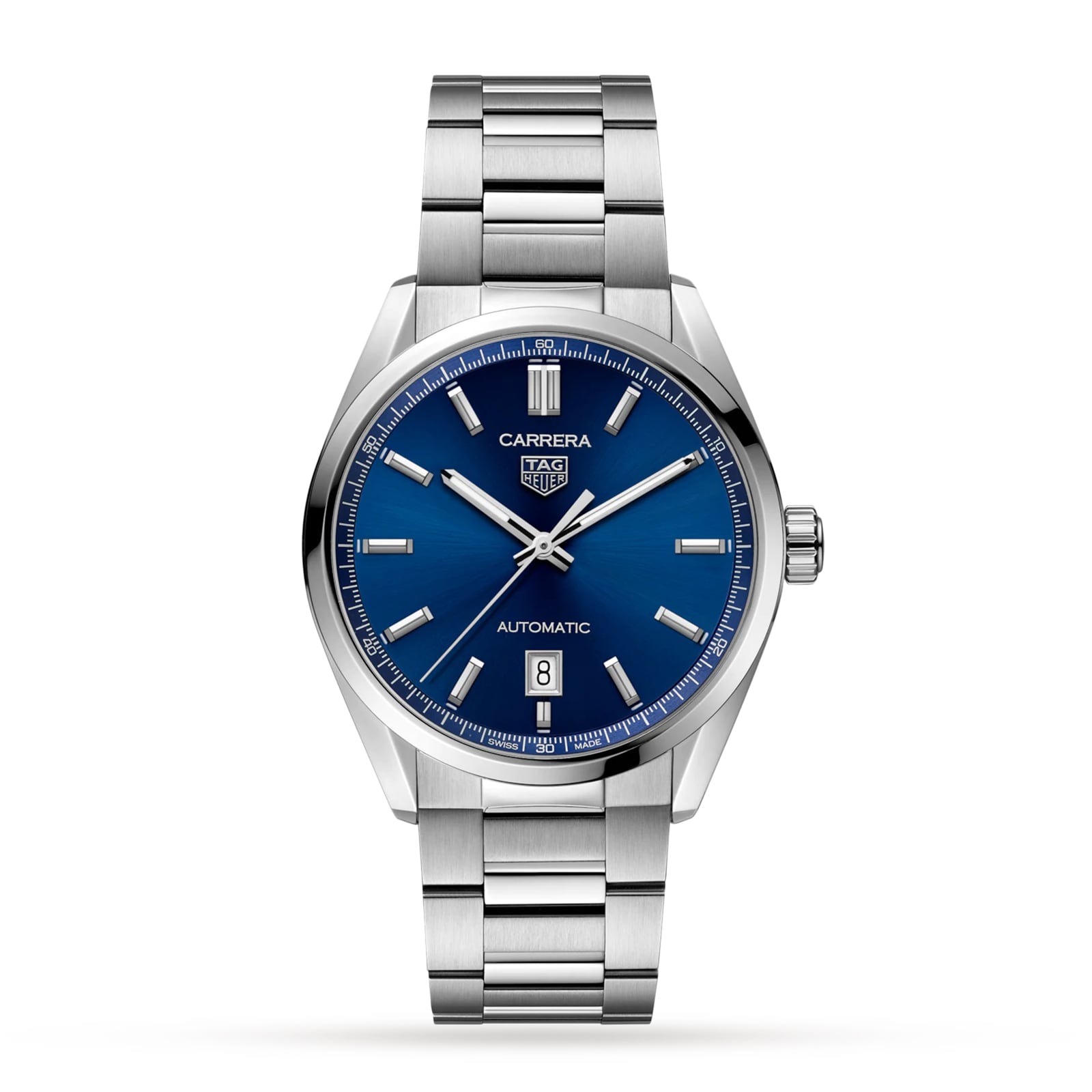 Carrera Three-Hand 39mm Automatic Mens Watch image