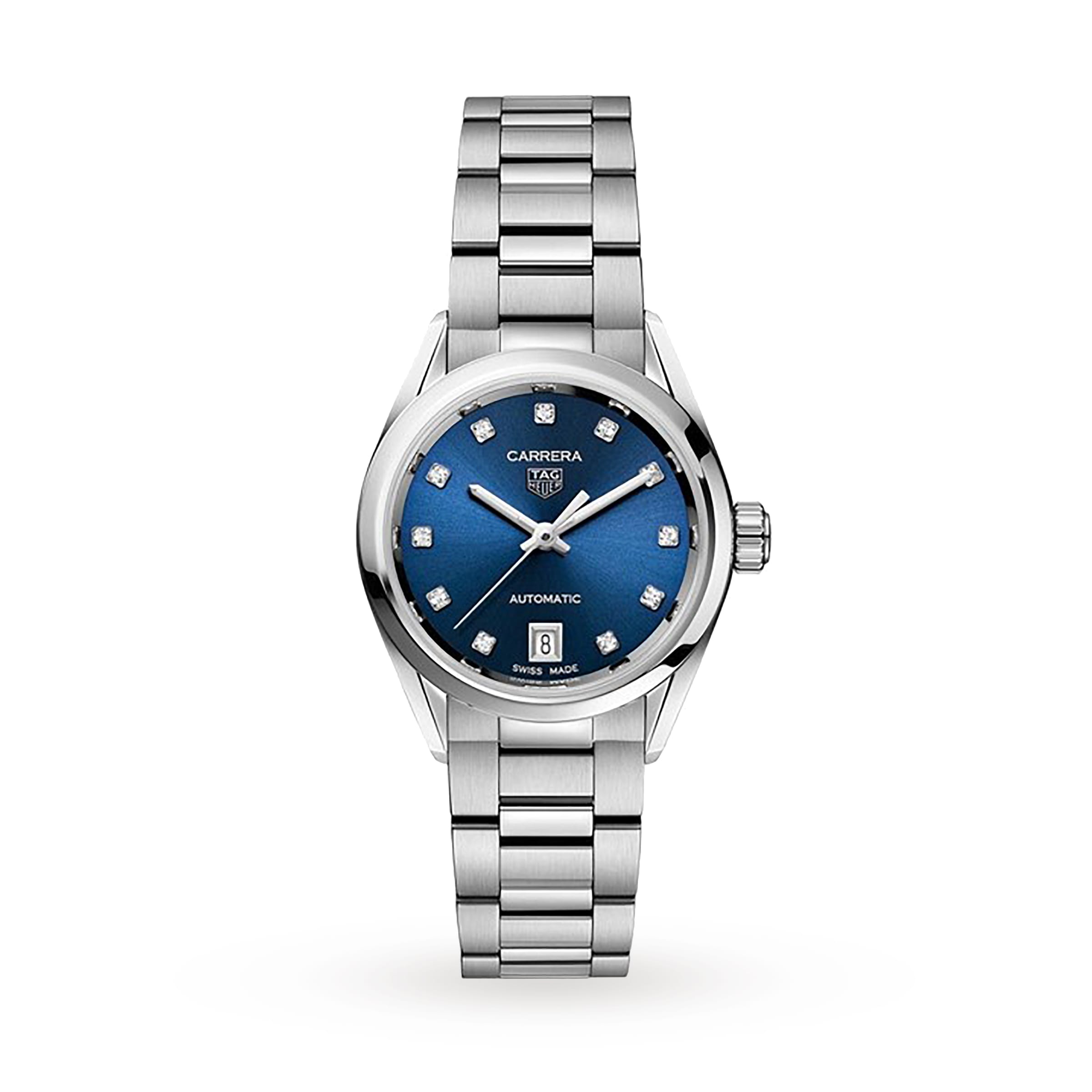 Carrera Three-Hand 29mm Automatic Ladies Watch image