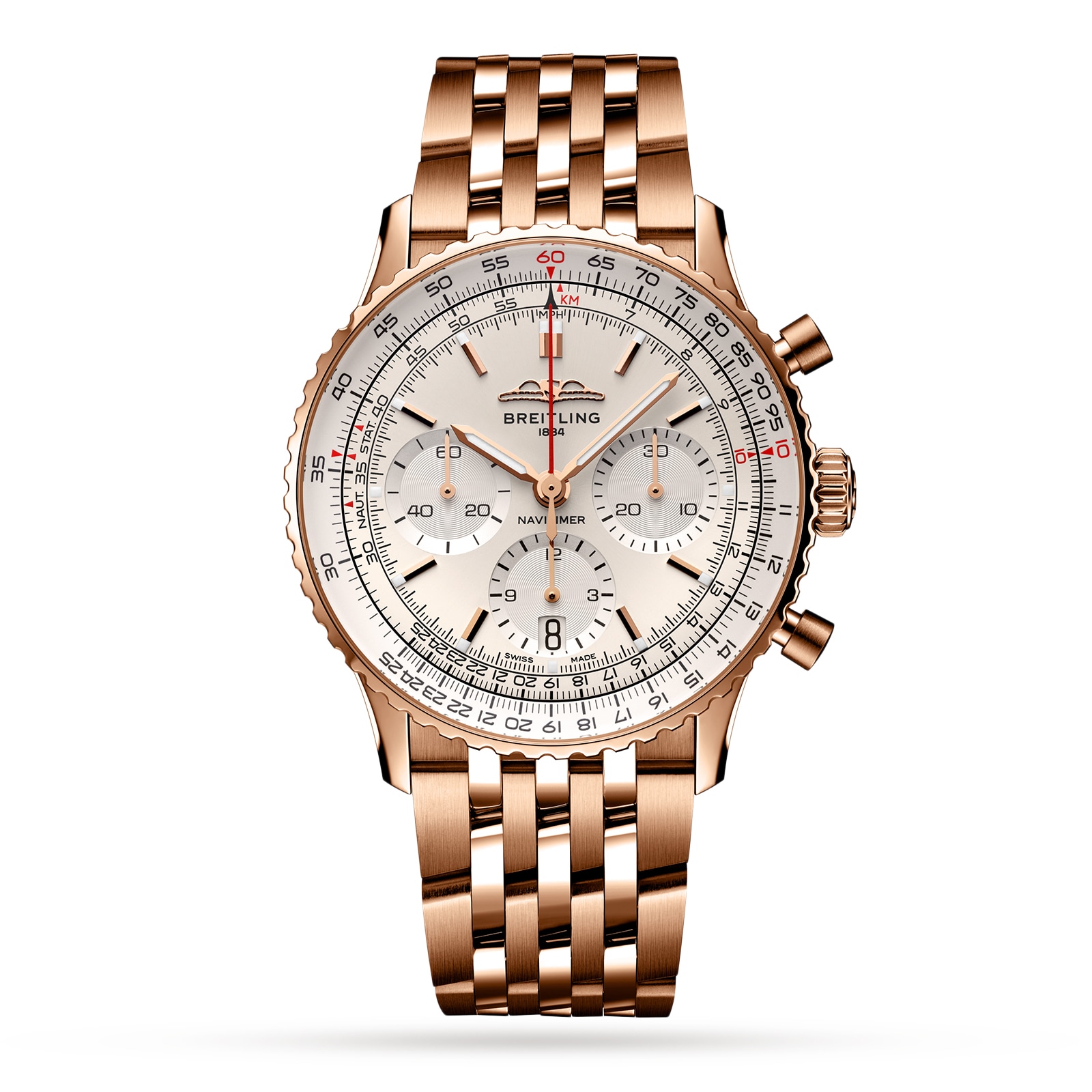 Navitimer B01 Chronograph 41 18k Red Gold Watch Navitimer B01 Chronograph 41 18k Red Gold Watch image