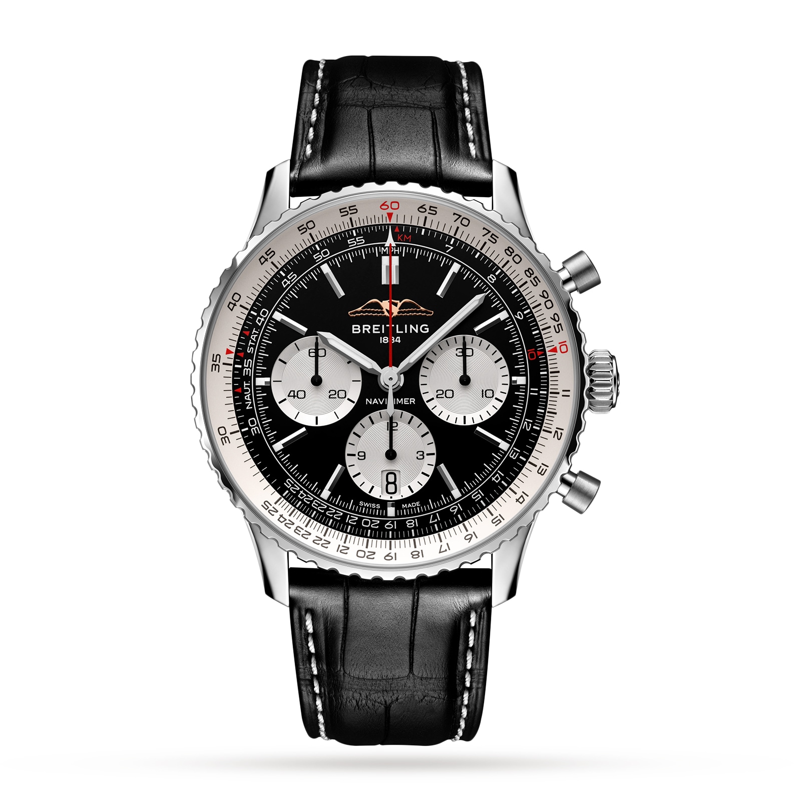 Navitimer B01 Chronograph 43 Stainless Steel Watch Navitimer B01 Chronograph 43 Stainless Steel Watch image