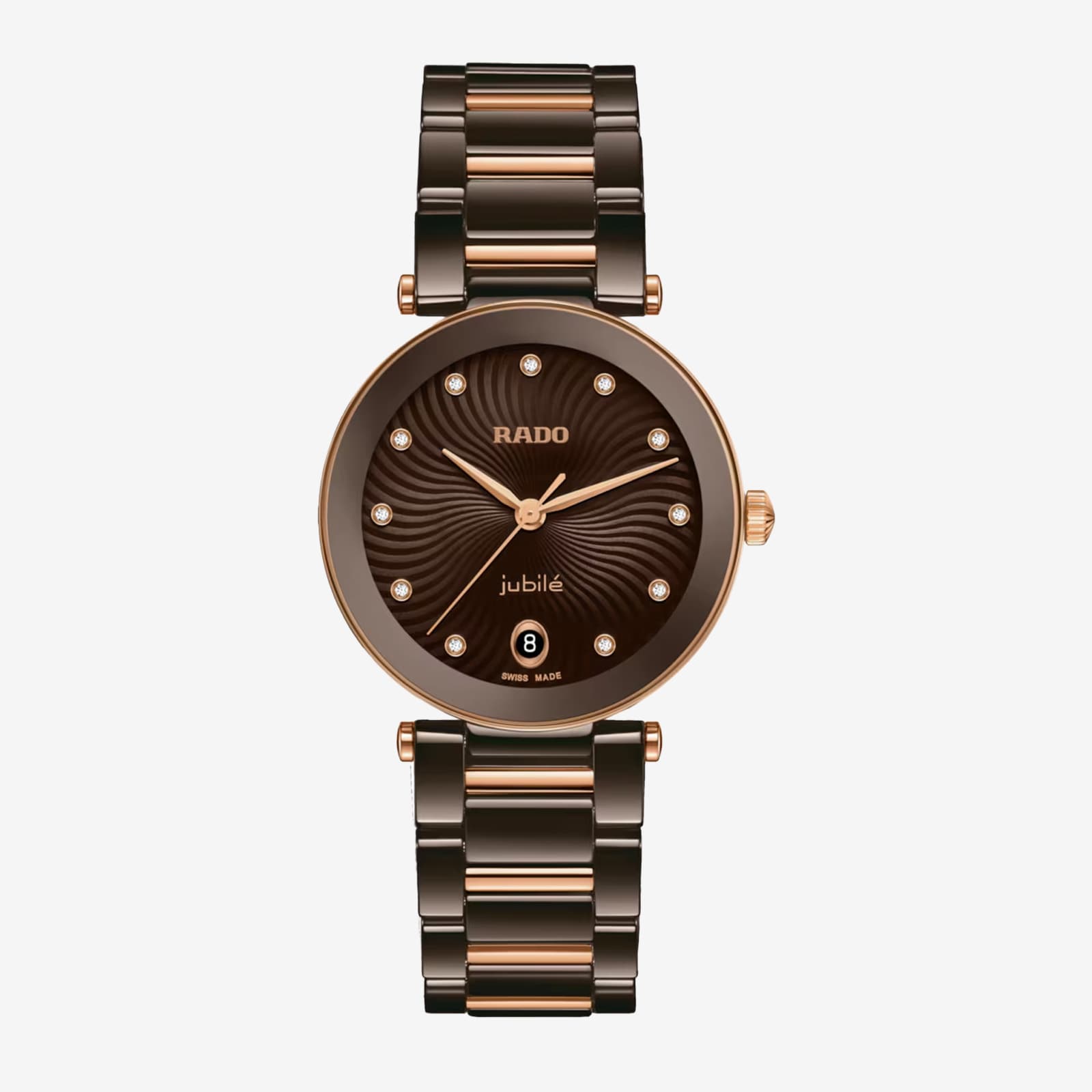 LaCoupole Diamonds 31mm Ladies Watch Brown LaCoupole Diamonds 31mm Ladies Watch Brown image