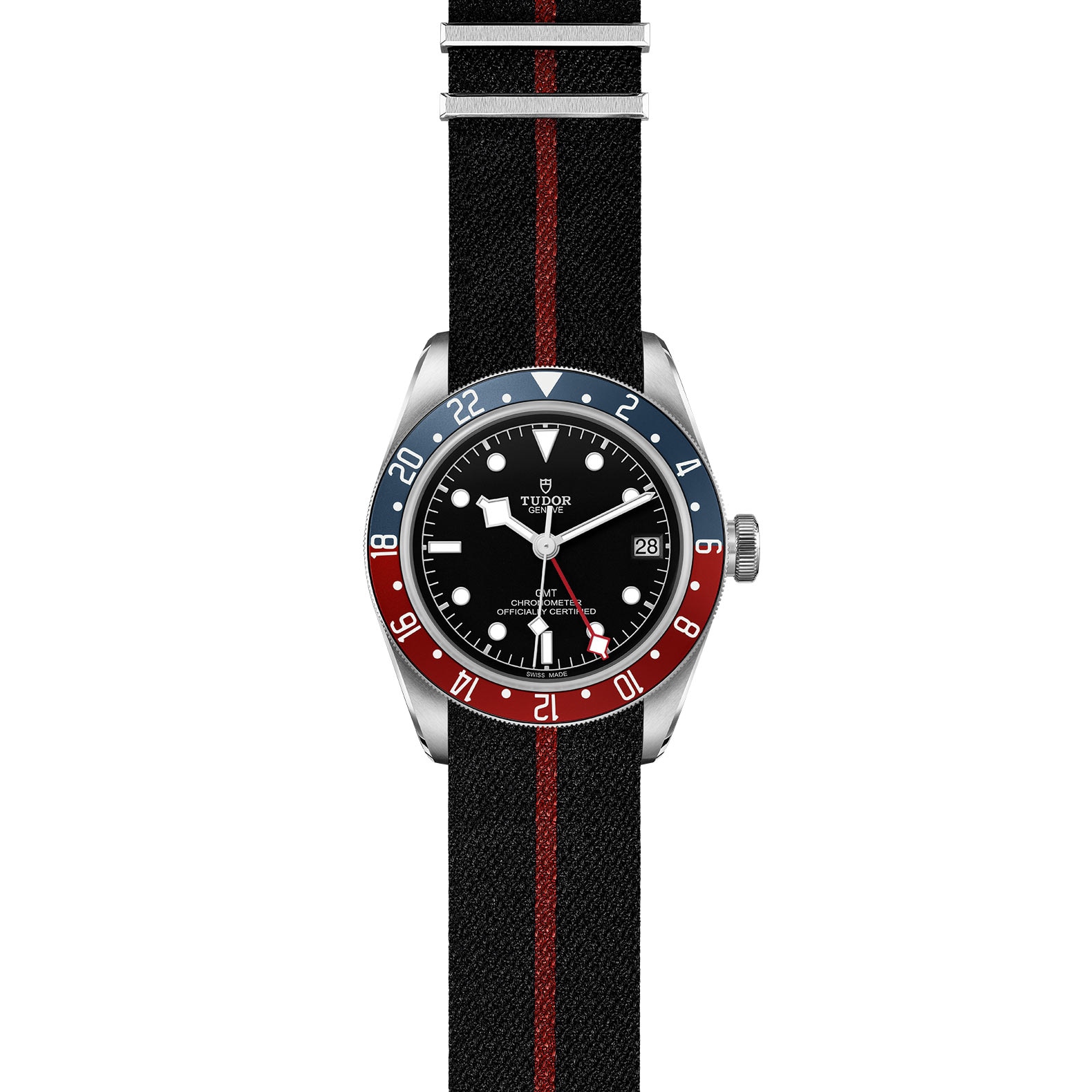 Tudor Black Bay GMT 41mm Steel Case Fabric Strap Tudor Black Bay GMT 41mm Steel Case Fabric Strap