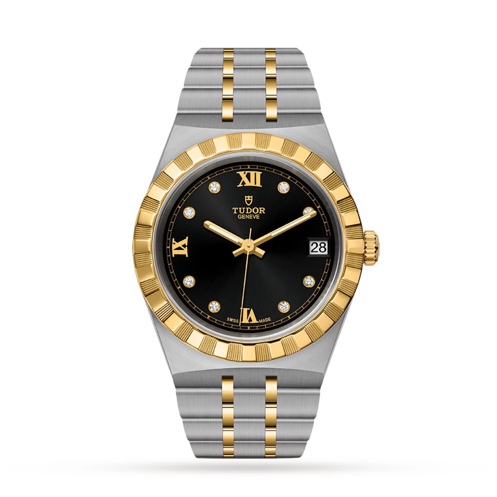 Royal Date 34mm, Steel Case, Black Dial image