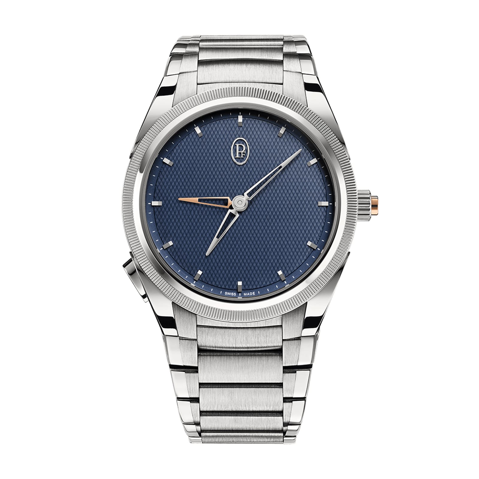 TONDA PF GMT Rattrapante Steel Platinum Milano Blue 40mm Mens Watch image