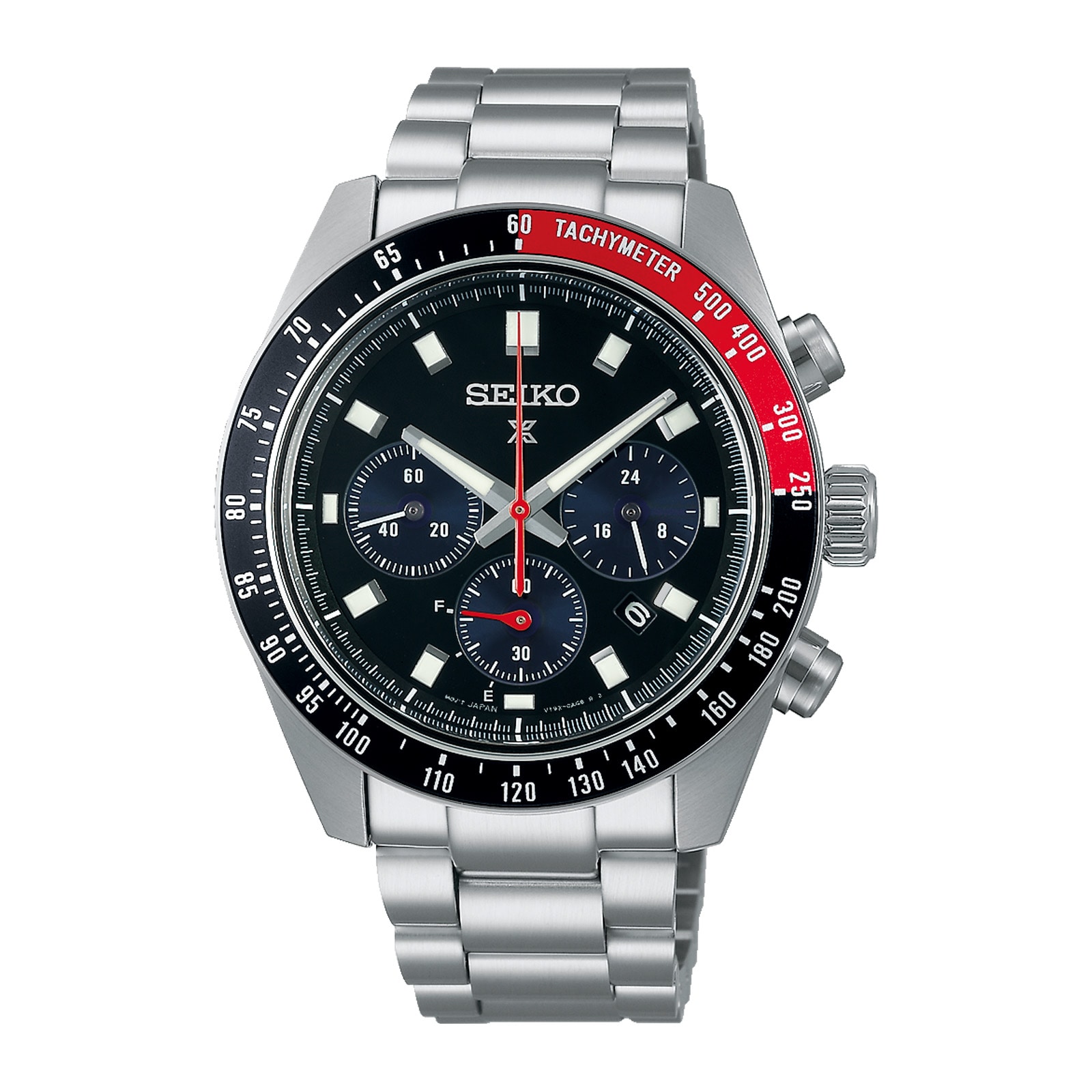 Speedtimer ‘Go Large’ Solar Chronograph 41.5mm Mens Watch Black Speedtimer ‘Go Large’ Solar Chronograph 41.5mm Mens Watch Black image