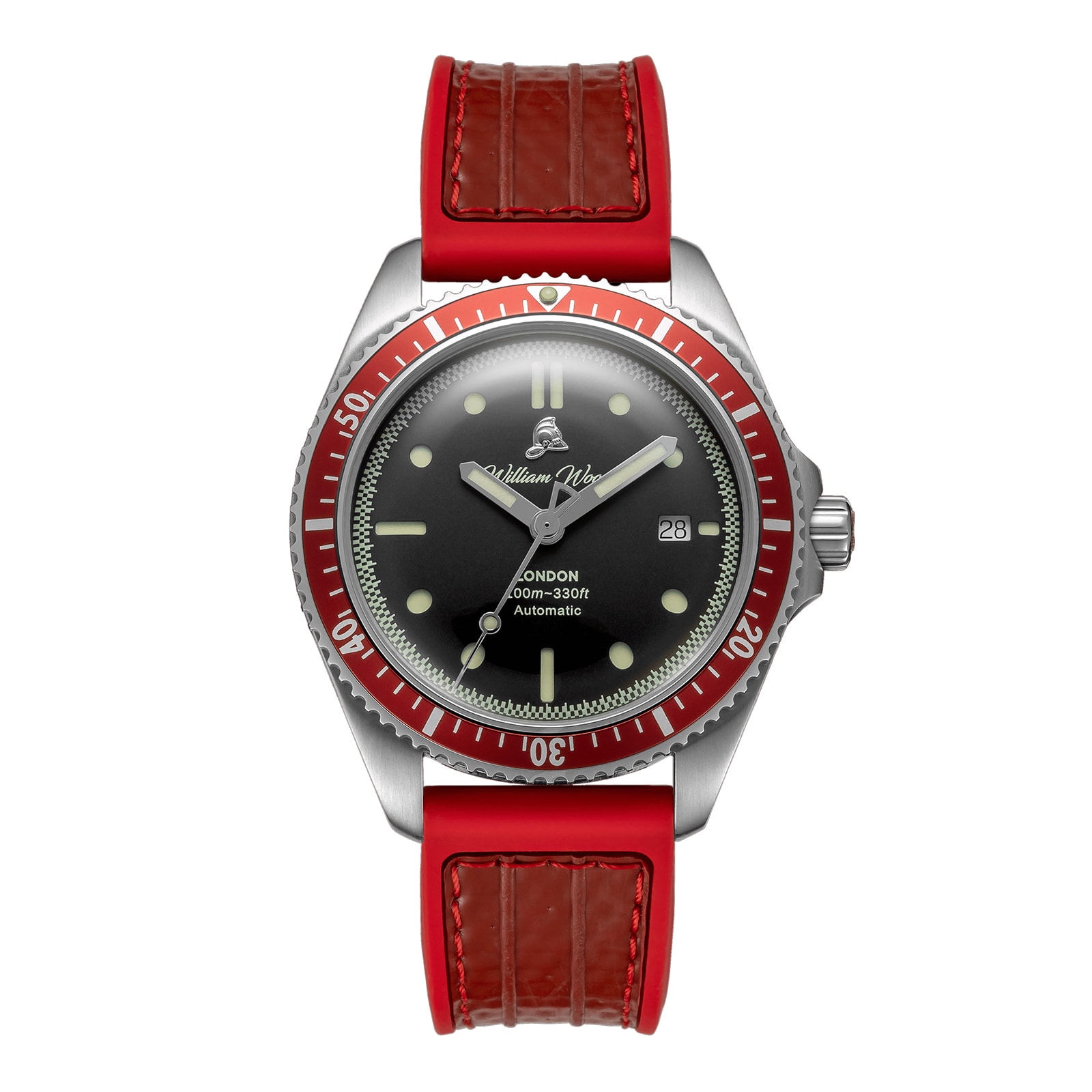 Valiant Collection The Red Watch 41mm Mens Watch Valiant Collection The Red Watch 41mm Mens Watch image