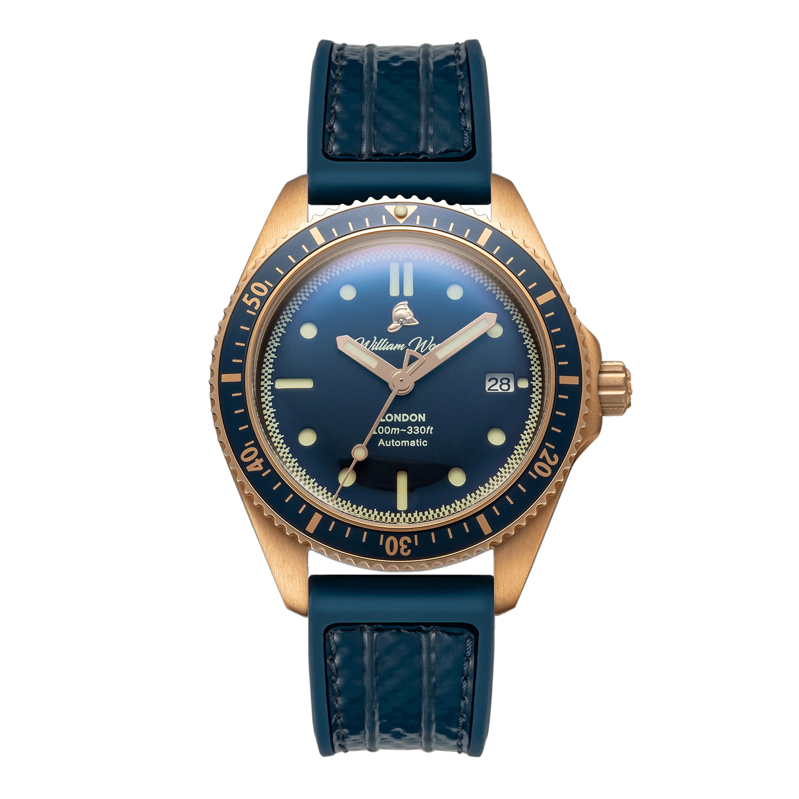Valiant Collection Bronze Sapphire 41mm Mens Watch Valiant Collection Bronze Sapphire 41mm Mens Watch image