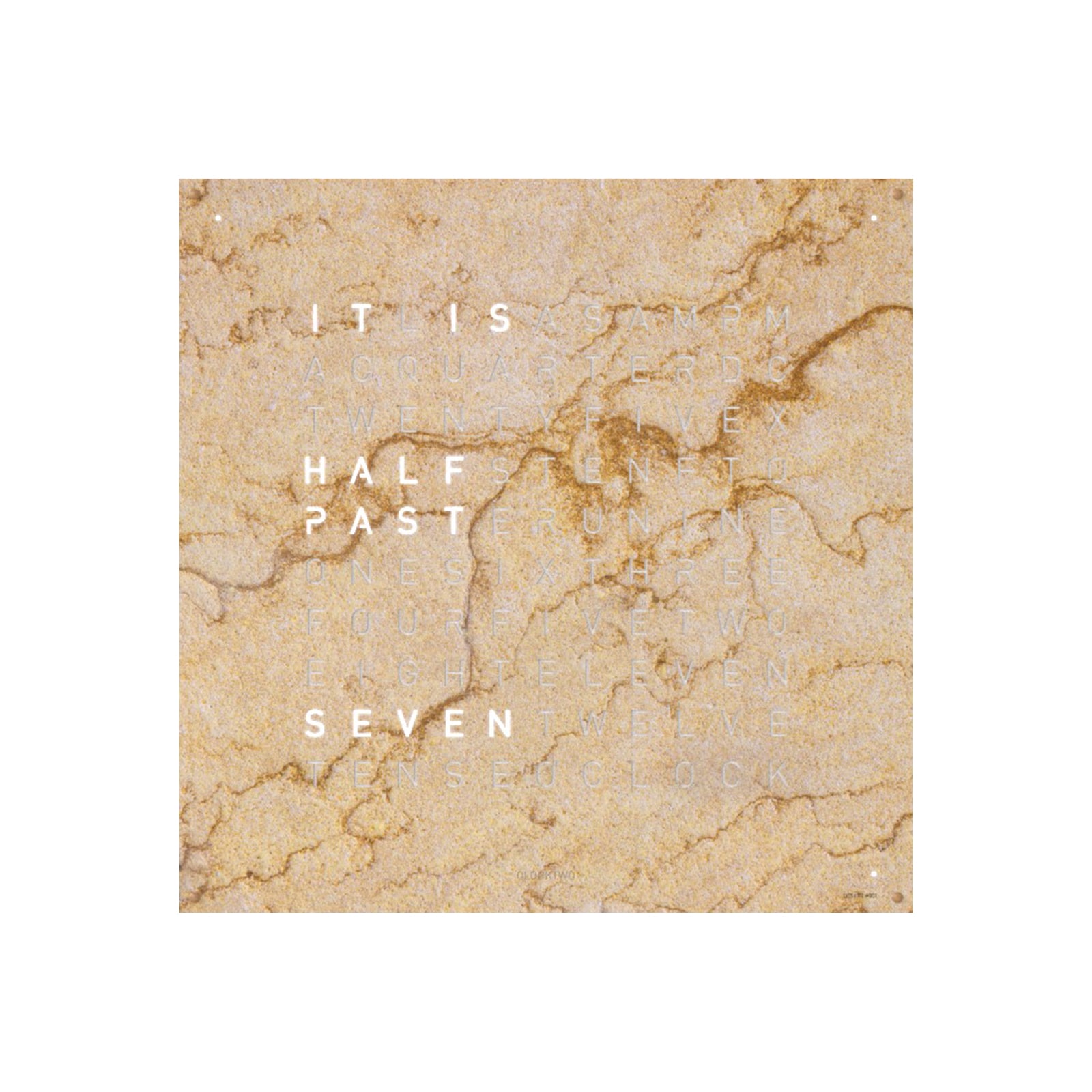 Earth 90 Creators Edition Wall Clock Desert image
