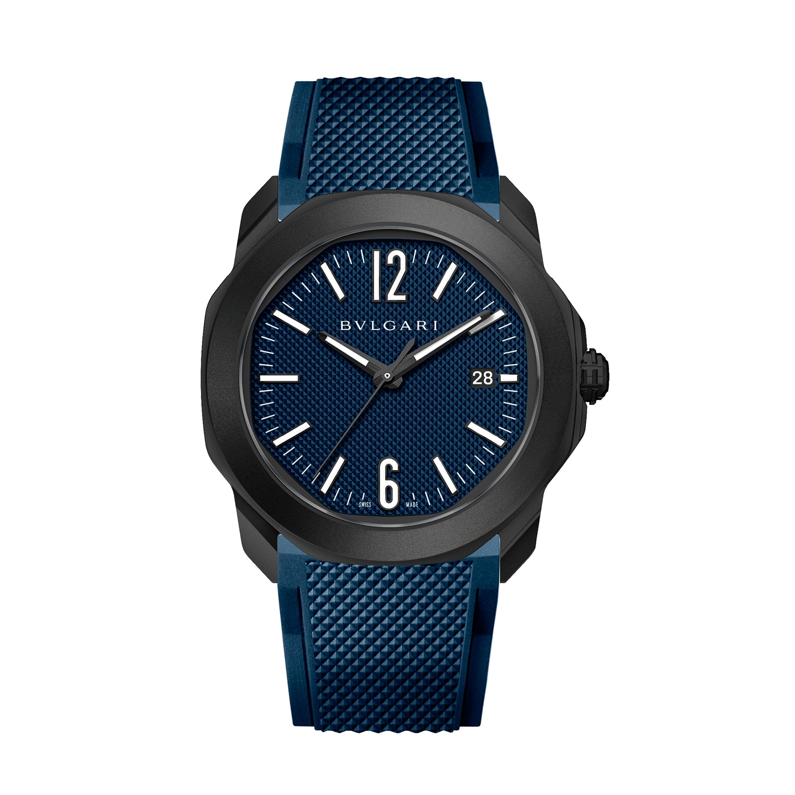 Octo Roma 41mm Limited Edition Watches Of Switzerland Group Centenary Mens Watch Blue Octo Roma 41mm Limited Edition Watches Of Switzerland Group Centenary Mens Watch Blue image
