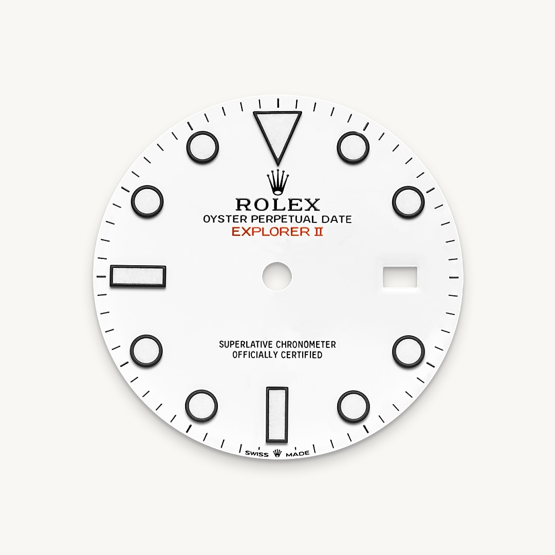 White dial